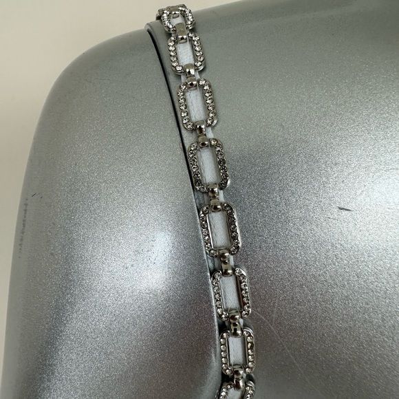 RUMER linen dress size S established with crystals Retail 580$ - Picture 4 of 11